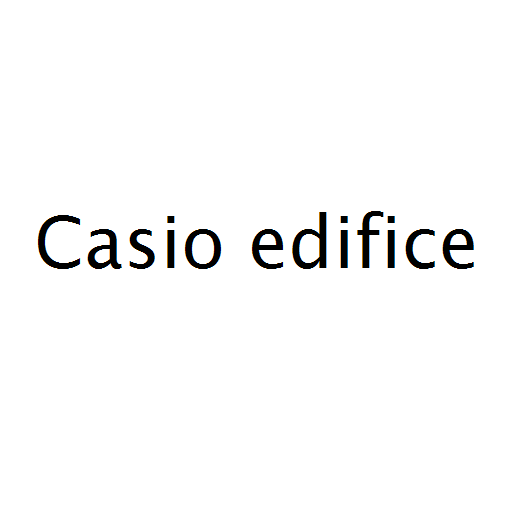 Логотип бренду Casio edifice