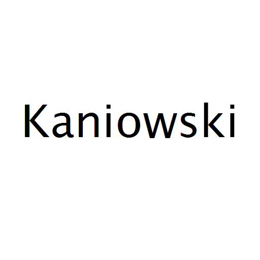 Логотип бренду Kaniowski