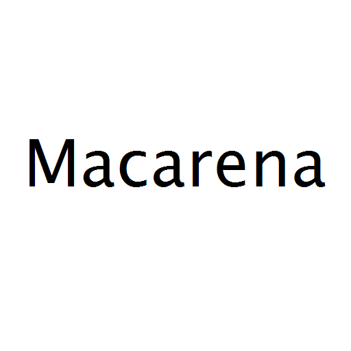 Логотип бренду Macarena