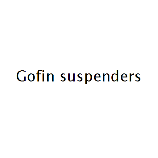 Gofin suspenders