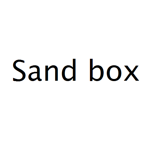 Логотип бренда Sand box