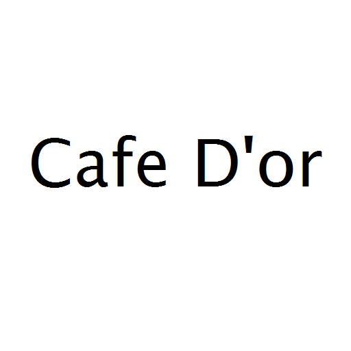 Логотип бренду Cafe D'or