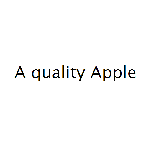 A quality Apple