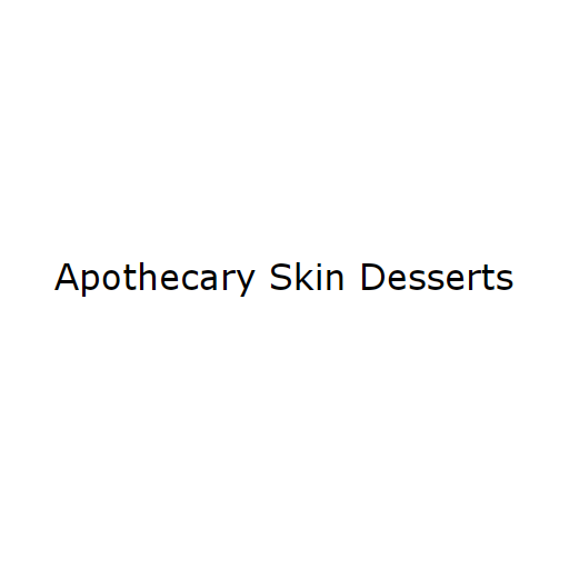 Apothecary Skin Desserts