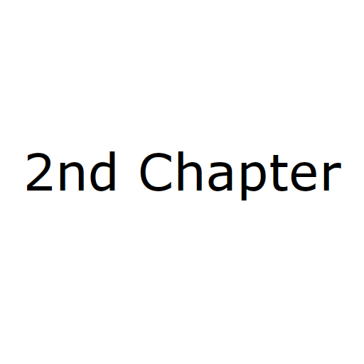 2nd Chapter