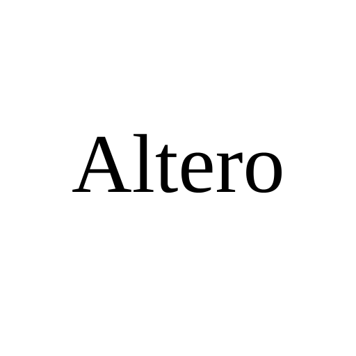 Логотип бренду Altero
