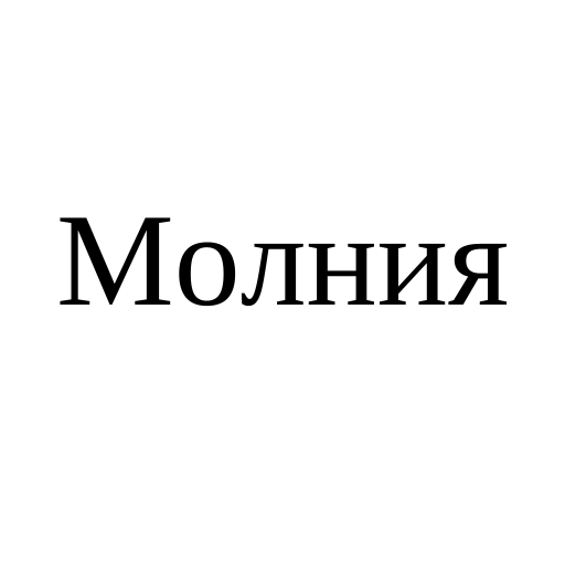Логотип бренду Молния