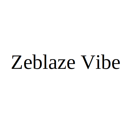 Логотип бренда Zeblaze Vibe