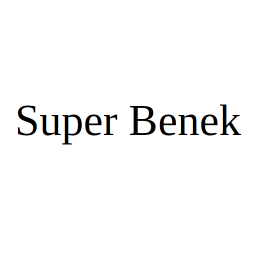 Логотип бренду Super Benek