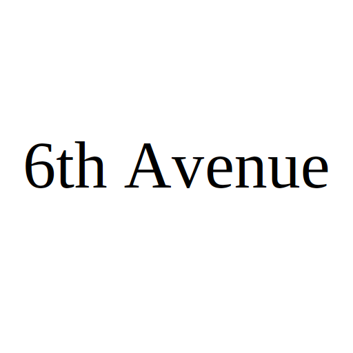 6th Avenue