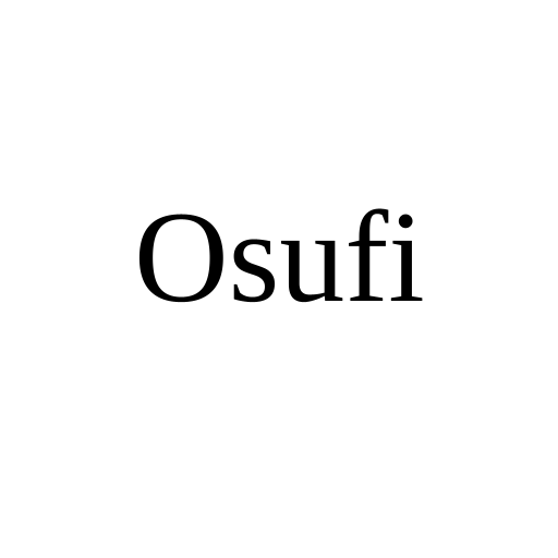 Логотип бренду Osufi