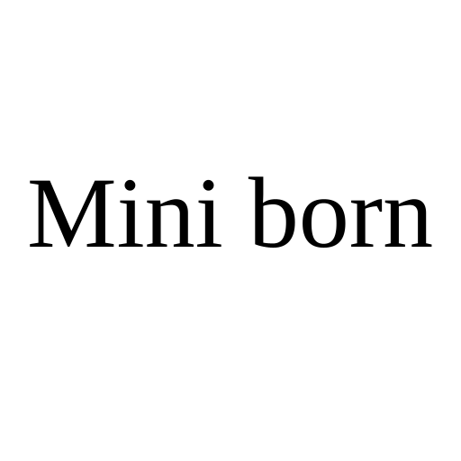 Mini born