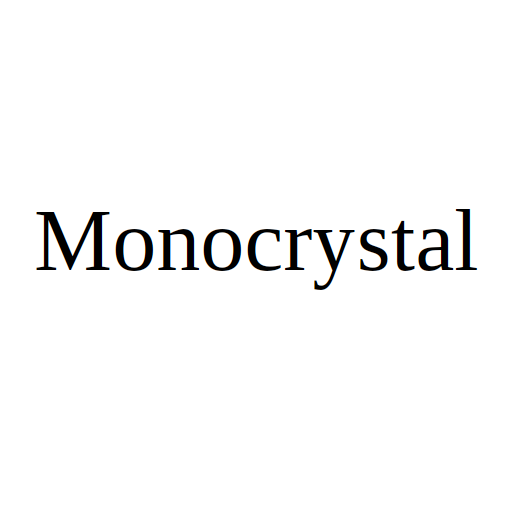Monocrystal