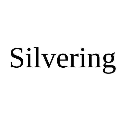 Silvering