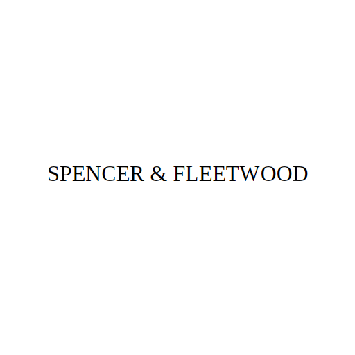 Логотип бренда SPENCER & FLEETWOOD