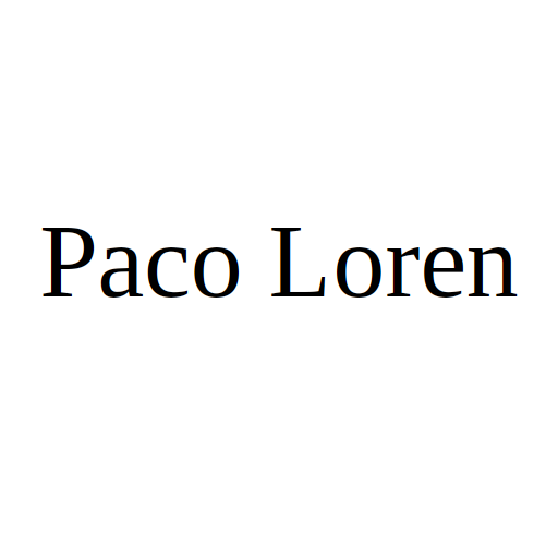 Paco Loren