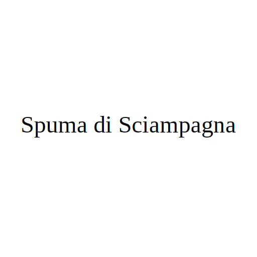 Логотип бренда Spuma di Sciampagna