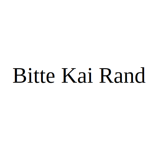 Логотип бренду Bitte Kai Rand