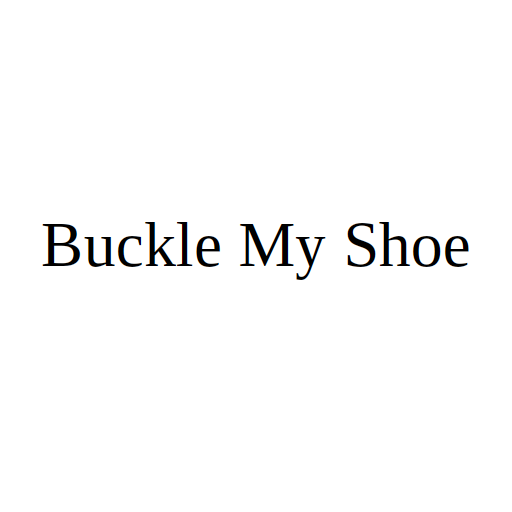 Buckle My Shoe