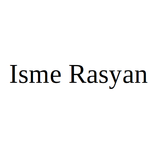 Логотип бренду Isme Rasyan