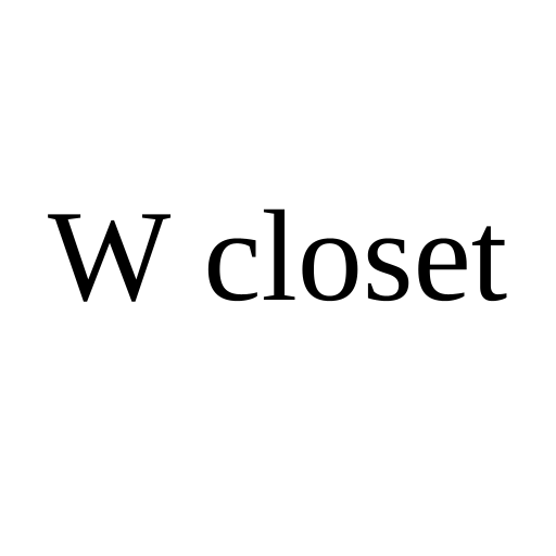 W closet