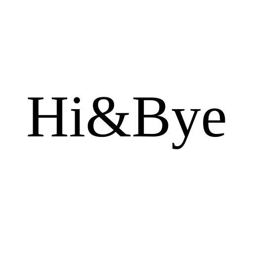Hi&Bye