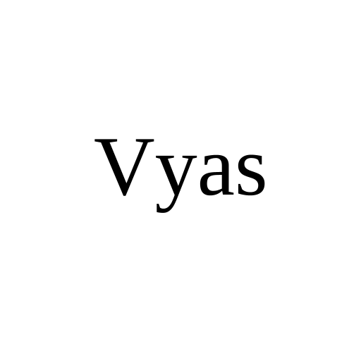 Логотип бренду Vyas