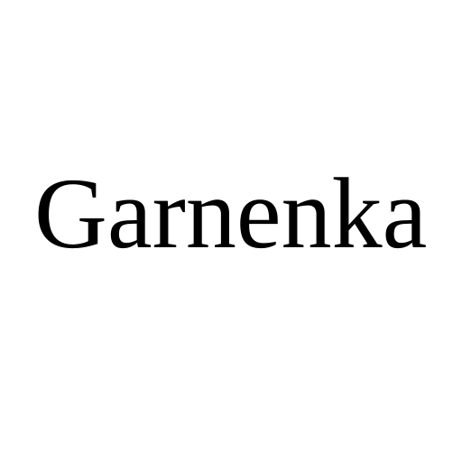Логотип бренду Garnenka