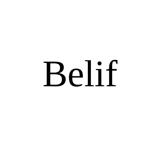Логотип бренду Belif