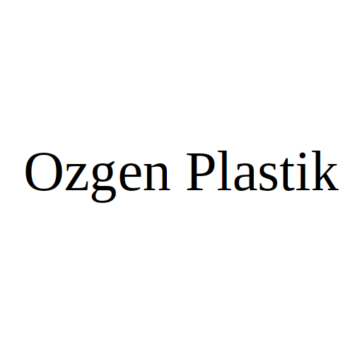 Логотип бренду Ozgen Plastik