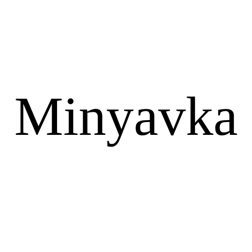 Логотип бренду Minyavka