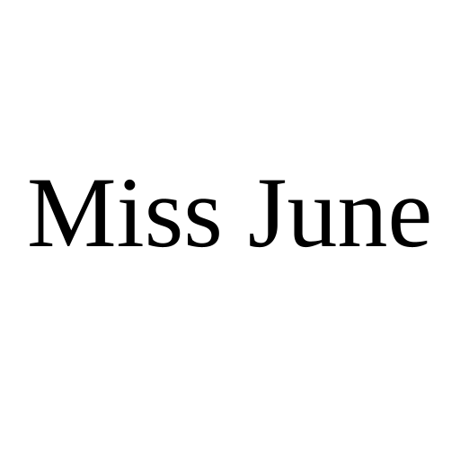 Логотип бренду Miss June