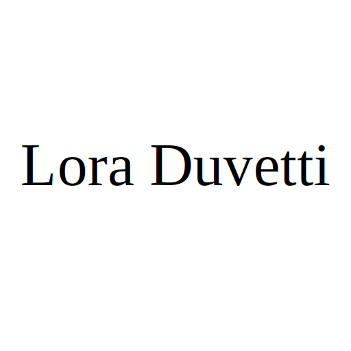 Логотип бренда Lora Duvetti