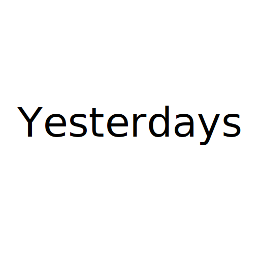 Логотип бренду Yesterdays