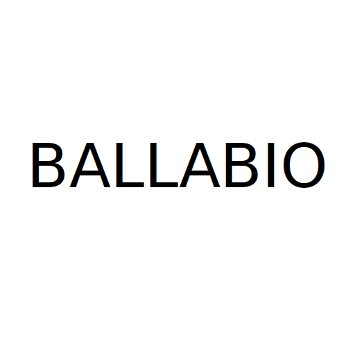 Логотип бренда BALLABIO