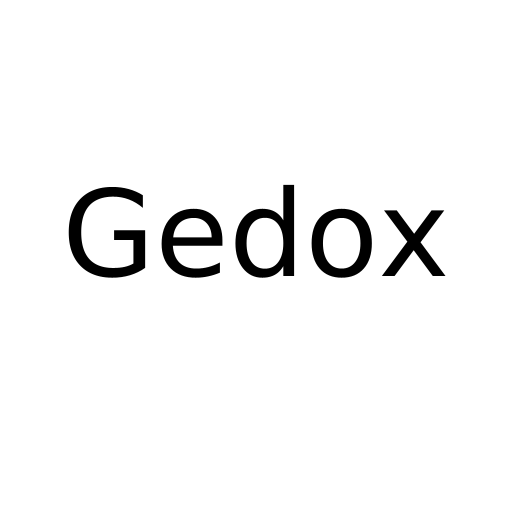 Логотип бренду Gedox
