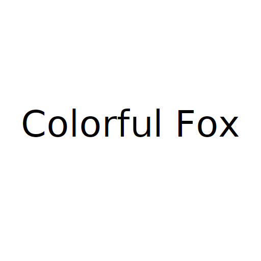 Colorful Fox