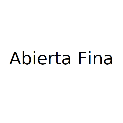 Логотип бренду Abierta Fina