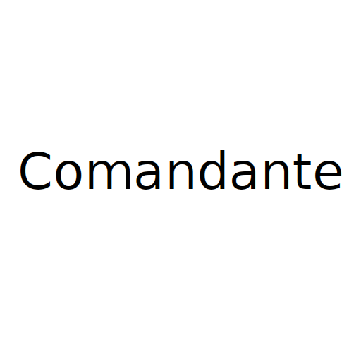 Логотип бренду Comandante