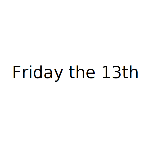 Логотип бренду Friday the 13th
