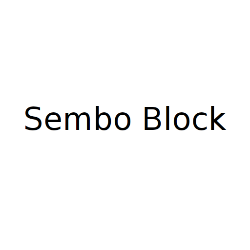 Логотип бренду Sembo Block