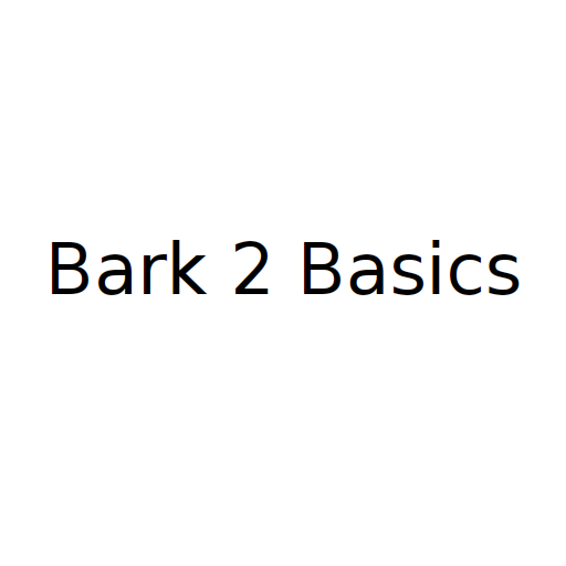 Логотип бренду Bark 2 Basics