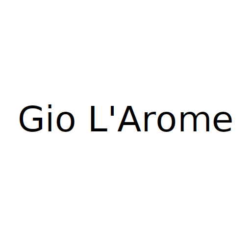 Логотип бренда Gio L'Arome