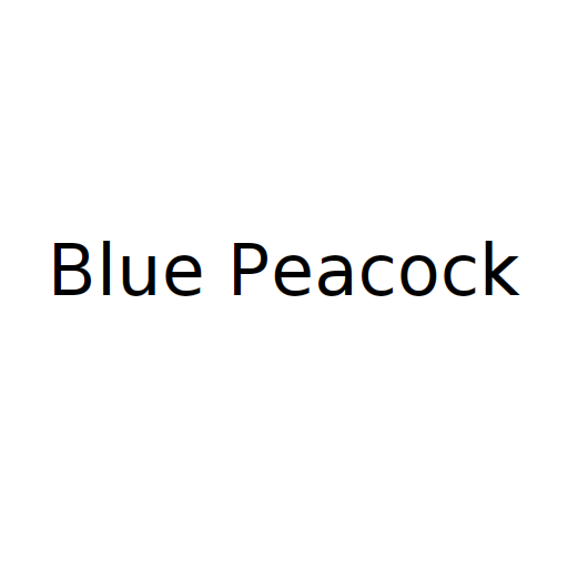 Логотип бренду Blue Peacock