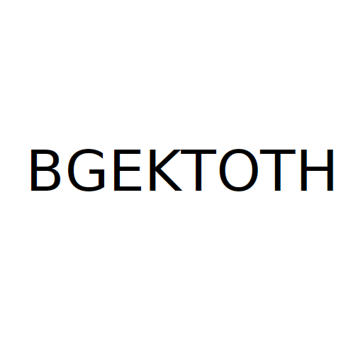Логотип бренда BGEKTOTH