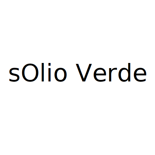 Логотип бренду sOlio Verde