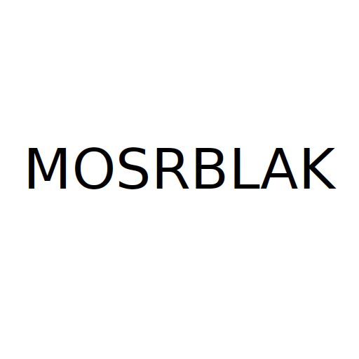 Логотип бренда MOSRBLAK