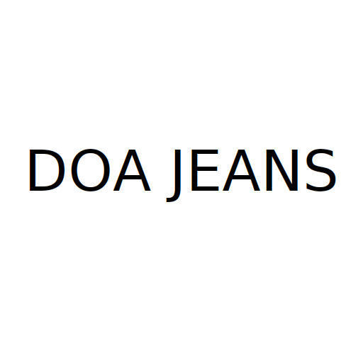 Логотип бренда DOA JEANS