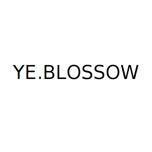 Логотип бренда YE.BLOSSOW