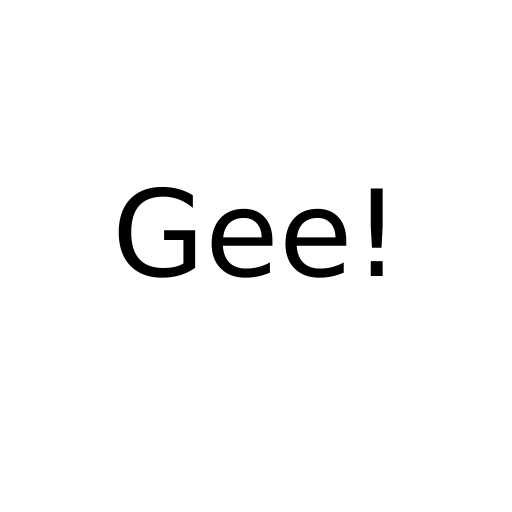 Логотип бренда Gee!
